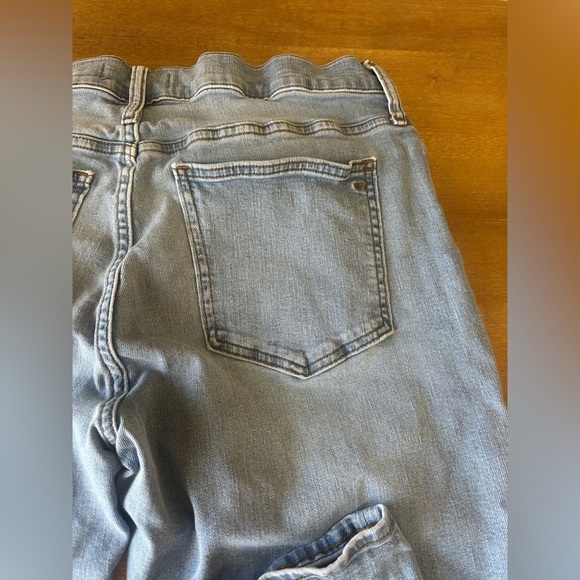 Madewell Mid Rise Kick Out Crop Jeans 32 - Picture 7 of 10